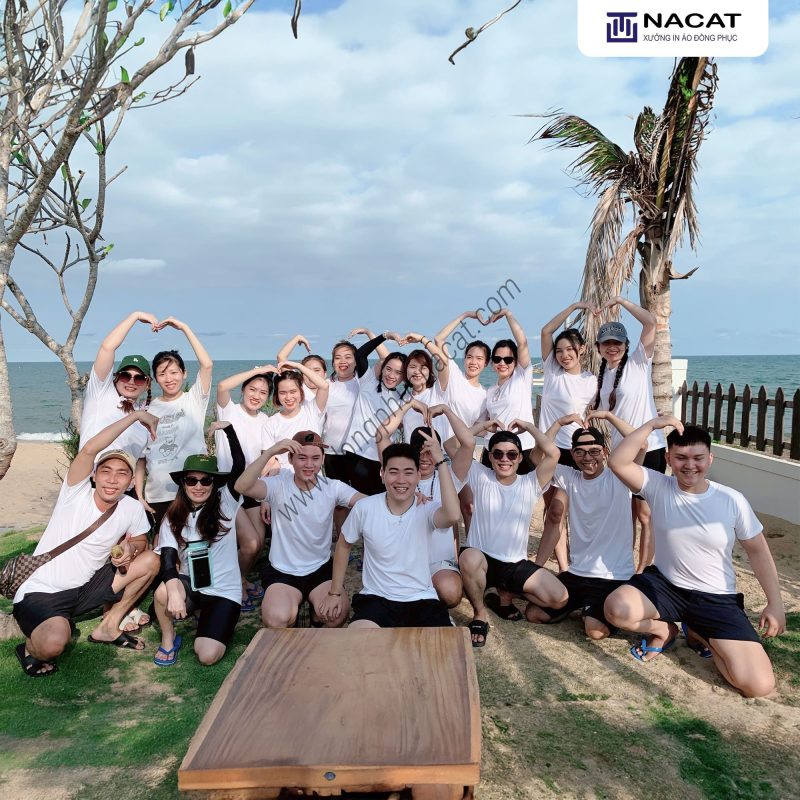 Dịch Vụ In Áo Thun Team Building Tại Biên Hòa Áo thun team building Đồng Phục Nacat