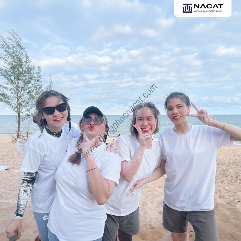 Dịch Vụ In Áo Thun Team Building Tại Biên Hòa Áo thun team building Đồng Phục Nacat