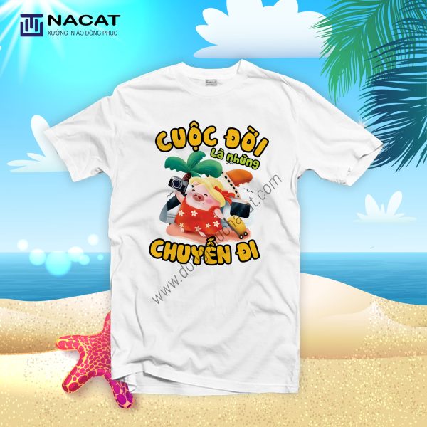 Áo thun team building Đồng Phục Nacat