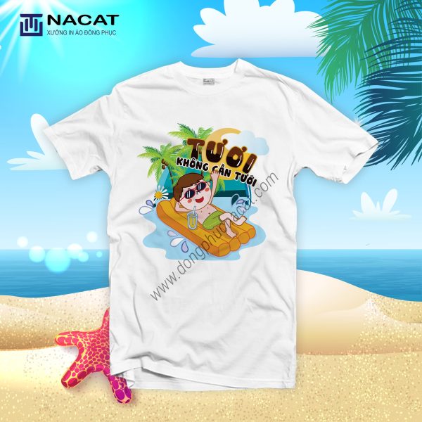 Áo thun team building Đồng Phục Nacat