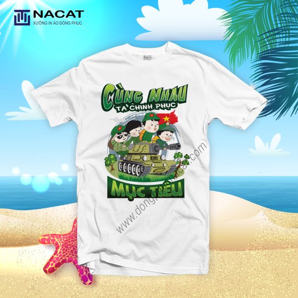 Áo thun team building Đồng Phục Nacat