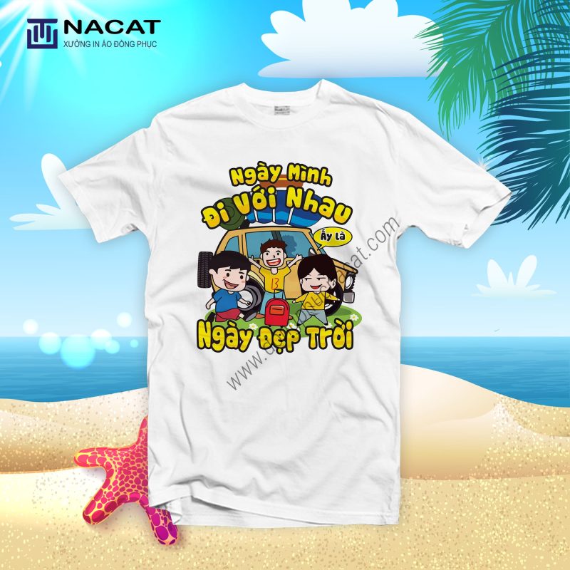 Dịch Vụ In Áo Thun Team Building Tại Biên Hòa Áo thun team building Đồng Phục Nacat