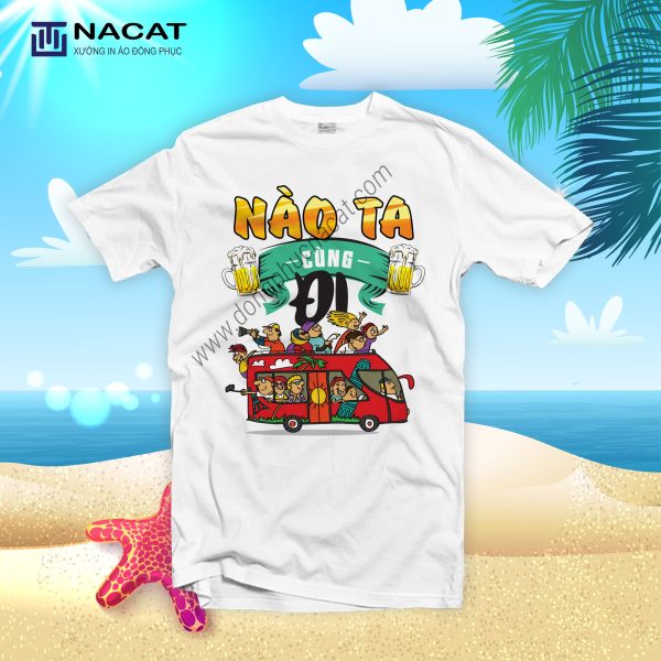 Áo thun team building Đồng Phục Nacat