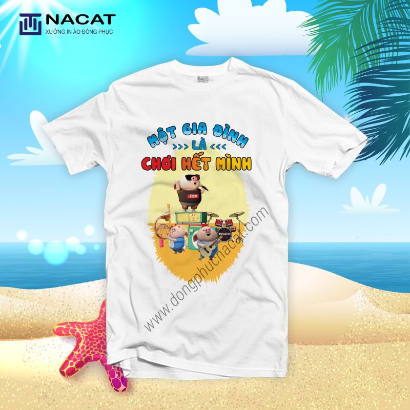 379+ Mẫu Áo Đồng Phục Team Building Đẹp – Ý Tưởng Sáng Tạo Cho Mọi Tập Thể Áo thun team building Đồng Phục Nacat