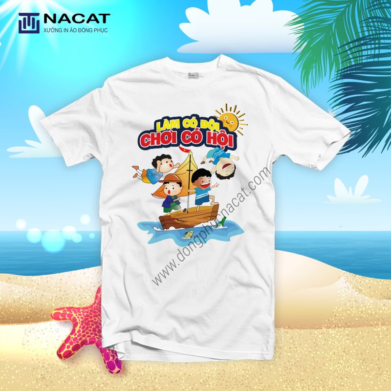 100+ Mẫu Áo Thun Team Building Đẹp - Giá Rẻ Áo thun team building Đồng Phục Nacat