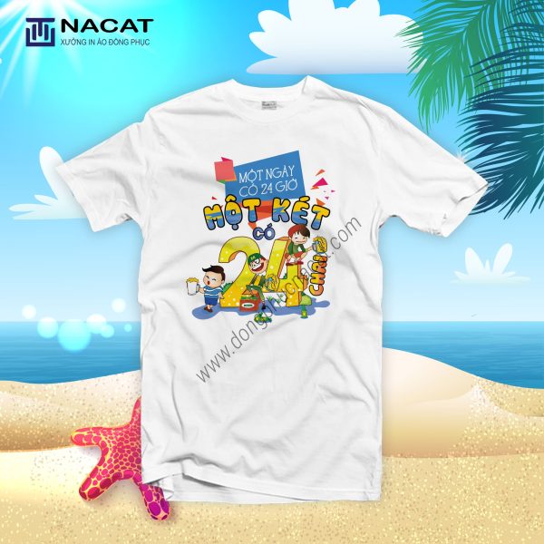 Áo thun team building Đồng Phục Nacat