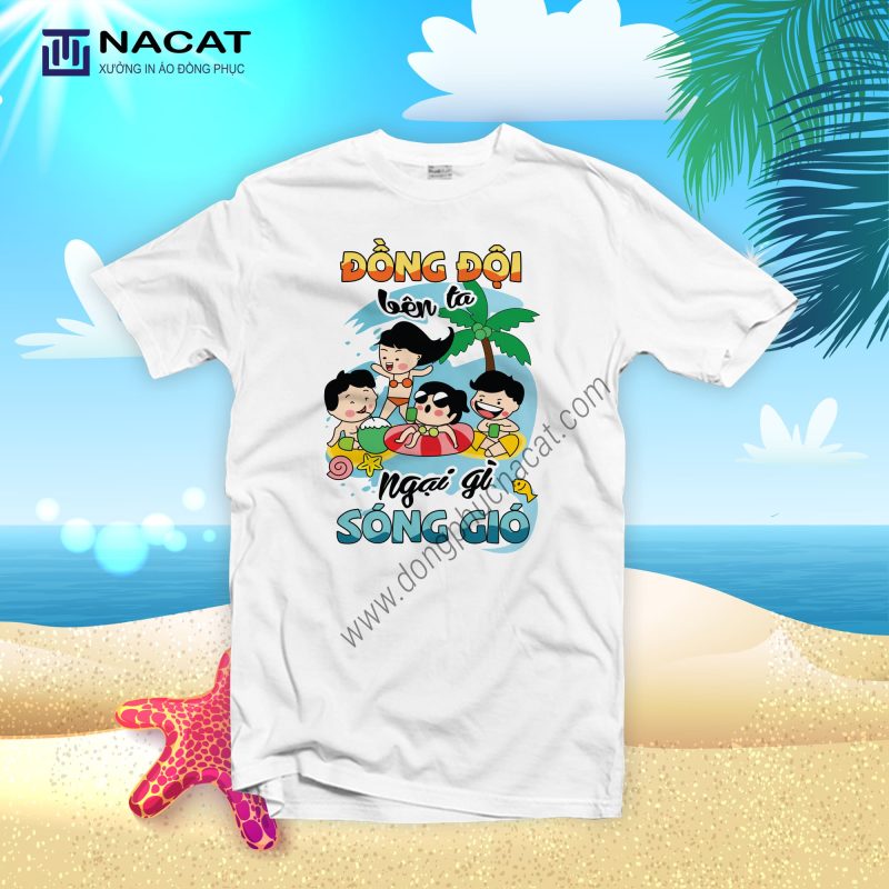 Dịch Vụ In Áo Thun Team Building Tại Biên Hòa Áo thun team building Đồng Phục Nacat