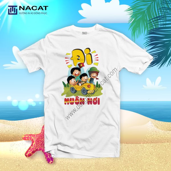 Áo thun team building Đồng Phục Nacat