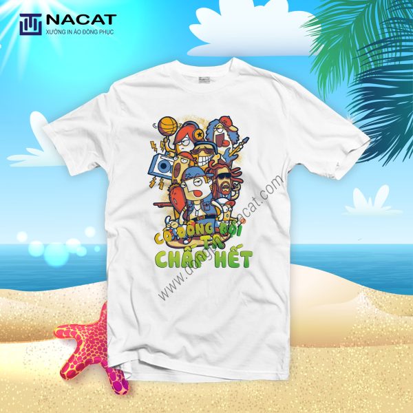Áo thun team building Đồng Phục Nacat