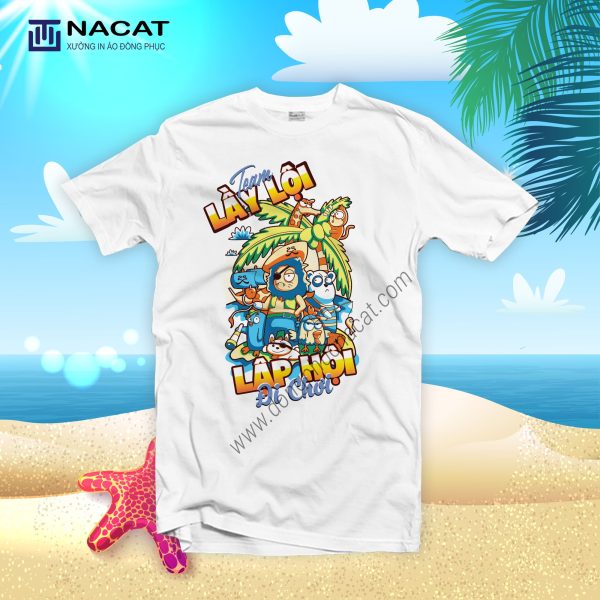 Áo thun team building Đồng Phục Nacat