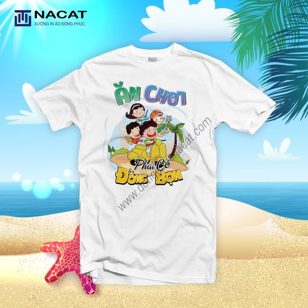 Áo thun team building Đồng Phục Nacat