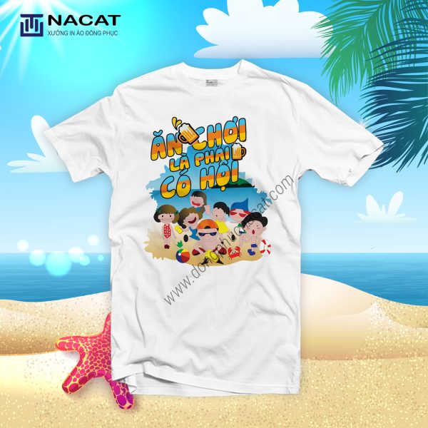 Áo thun team building Đồng Phục Nacat
