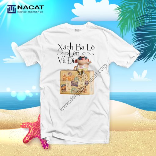 Áo thun team building Đồng Phục Nacat