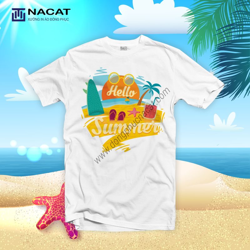 Xưởng May Đồng Phục Uy Tín Tại Biên Hòa / Đồng Nai Áo thun team building Đồng Phục Nacat
