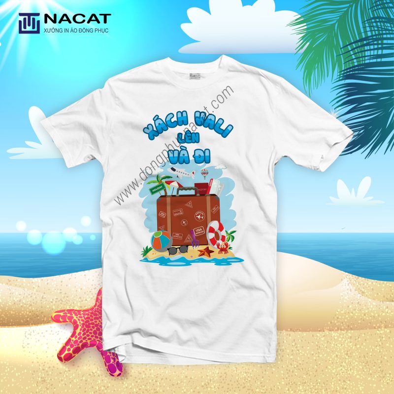 Xưởng May Đồng Phục Uy Tín Tại Biên Hòa / Đồng Nai Áo thun team building Đồng Phục Nacat