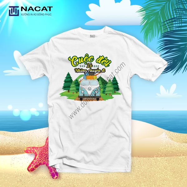 Áo thun team building Đồng Phục Nacat