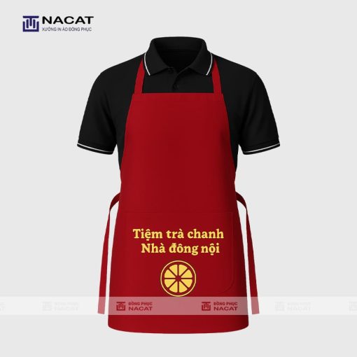 Tạp dề - TD0041 - Đồng Phục Nacat
