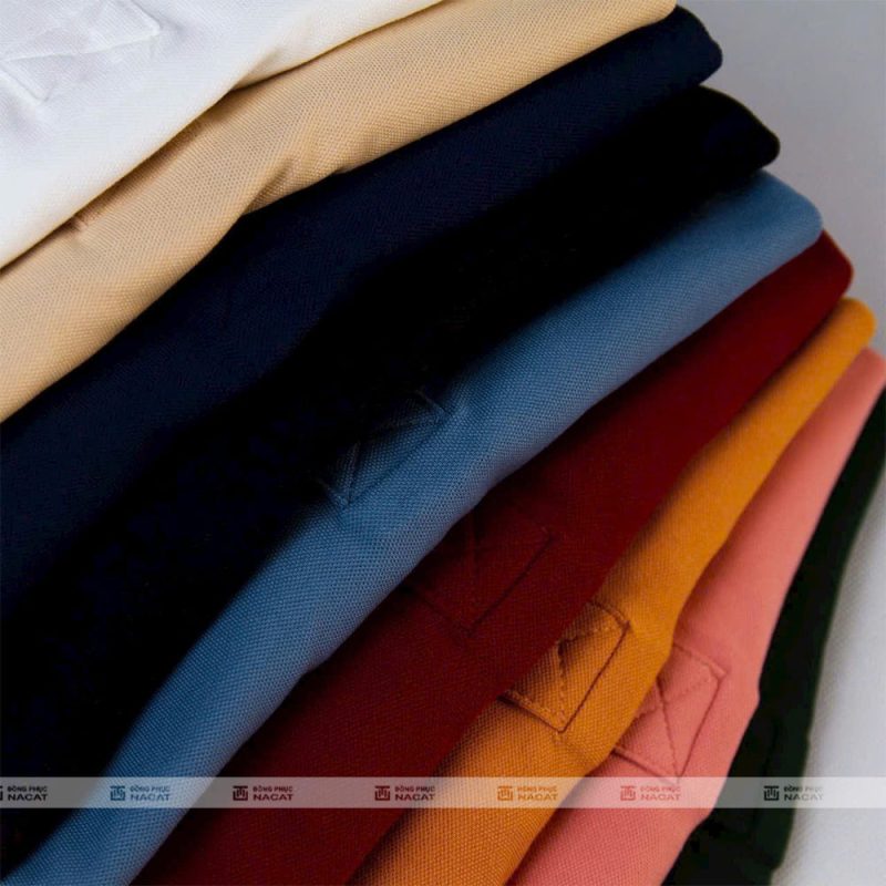 ÁO polo đồng phục basic vải cvc (1)
