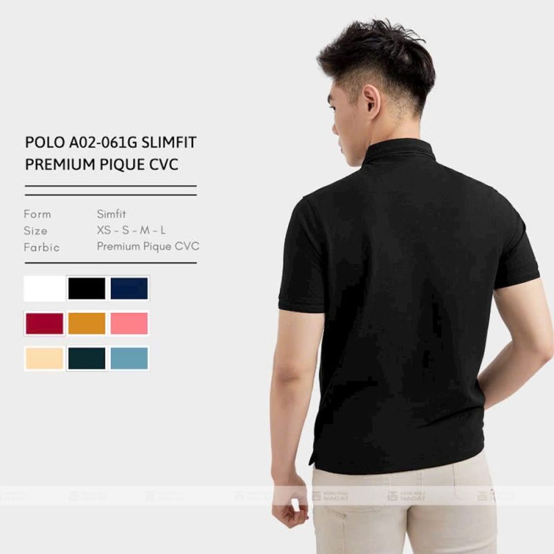 ÁO polo đồng phục basic vải cvc (1)