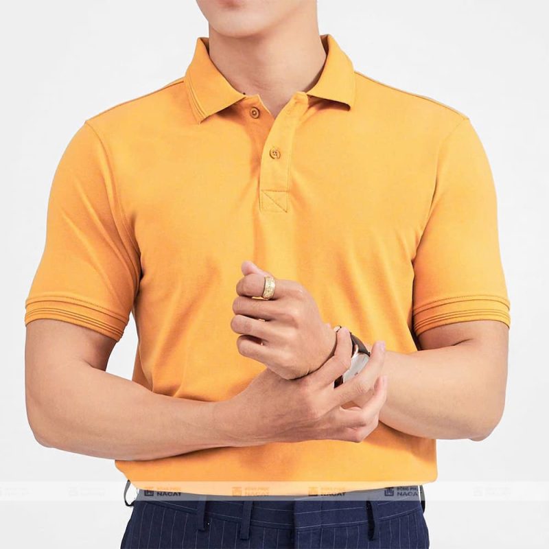 ÁO polo đồng phục basic vải cvc (1)
