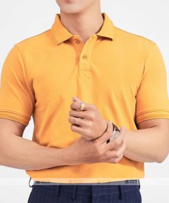 Áo polo đồng phục chất CVC - (2)