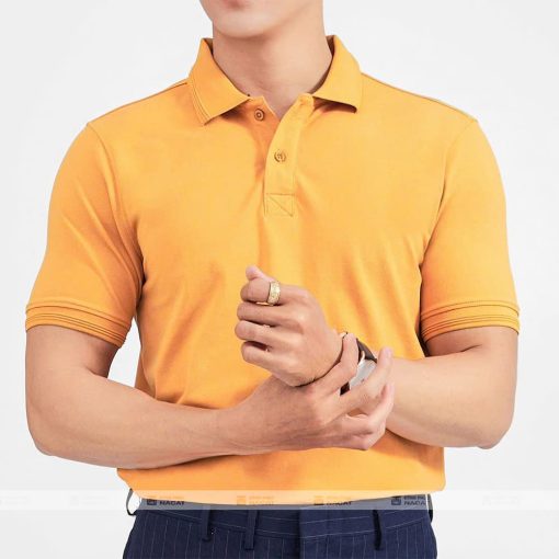 Áo polo đồng phục chất CVC - (2)