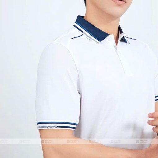 Áo polo đồng phục trắng (1)