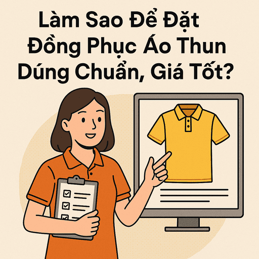 Làm Sao Để Đặt Đồng Phục Áo Thun Đúng Chuẩn, Giá Tốt