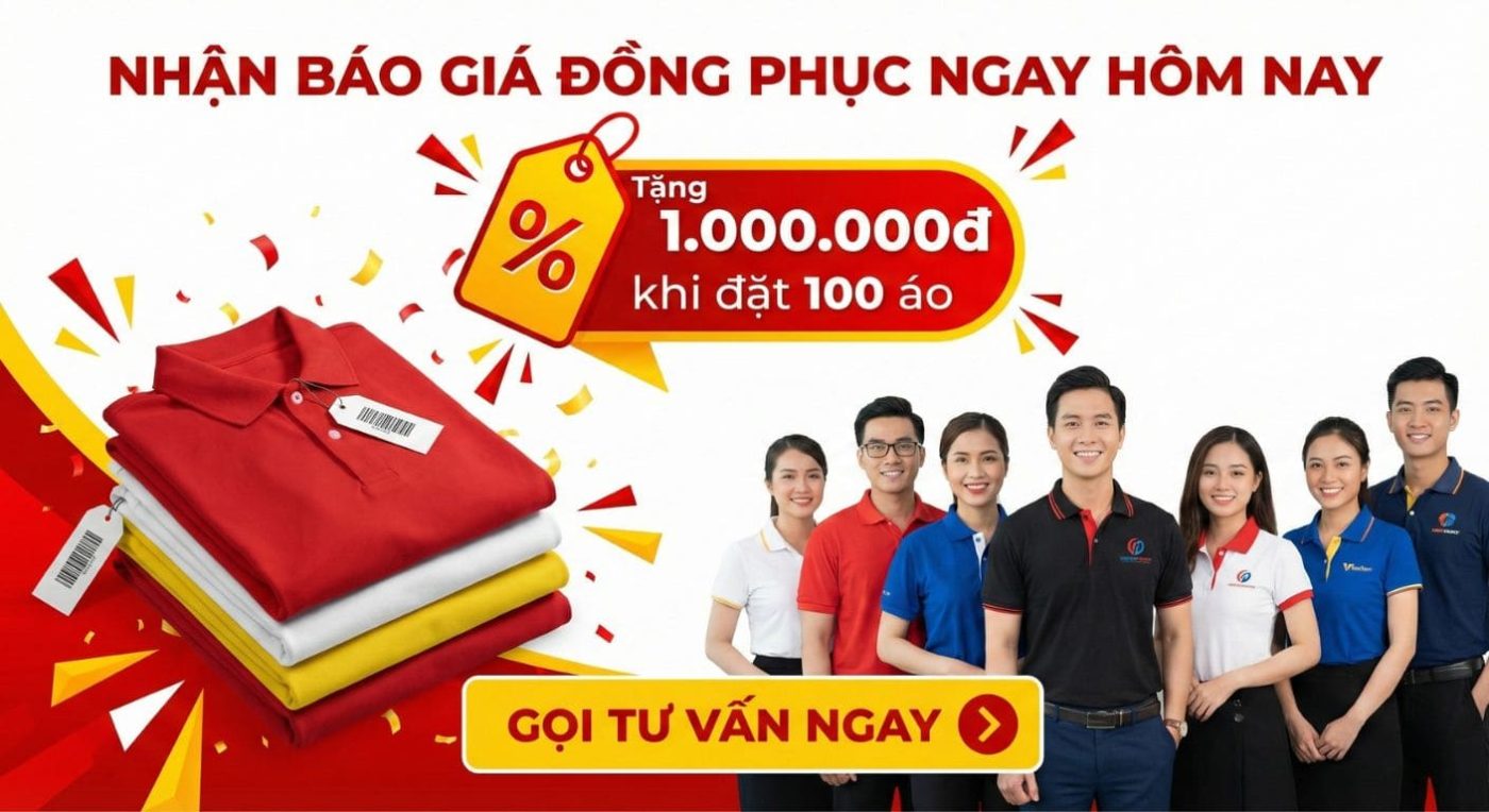 Vải Cotton 100% May Đồng Phục: Cao Cấp, Mát Lạnh, Thấm Hút | Nacat CTA Đồng Phục Nacat (13)