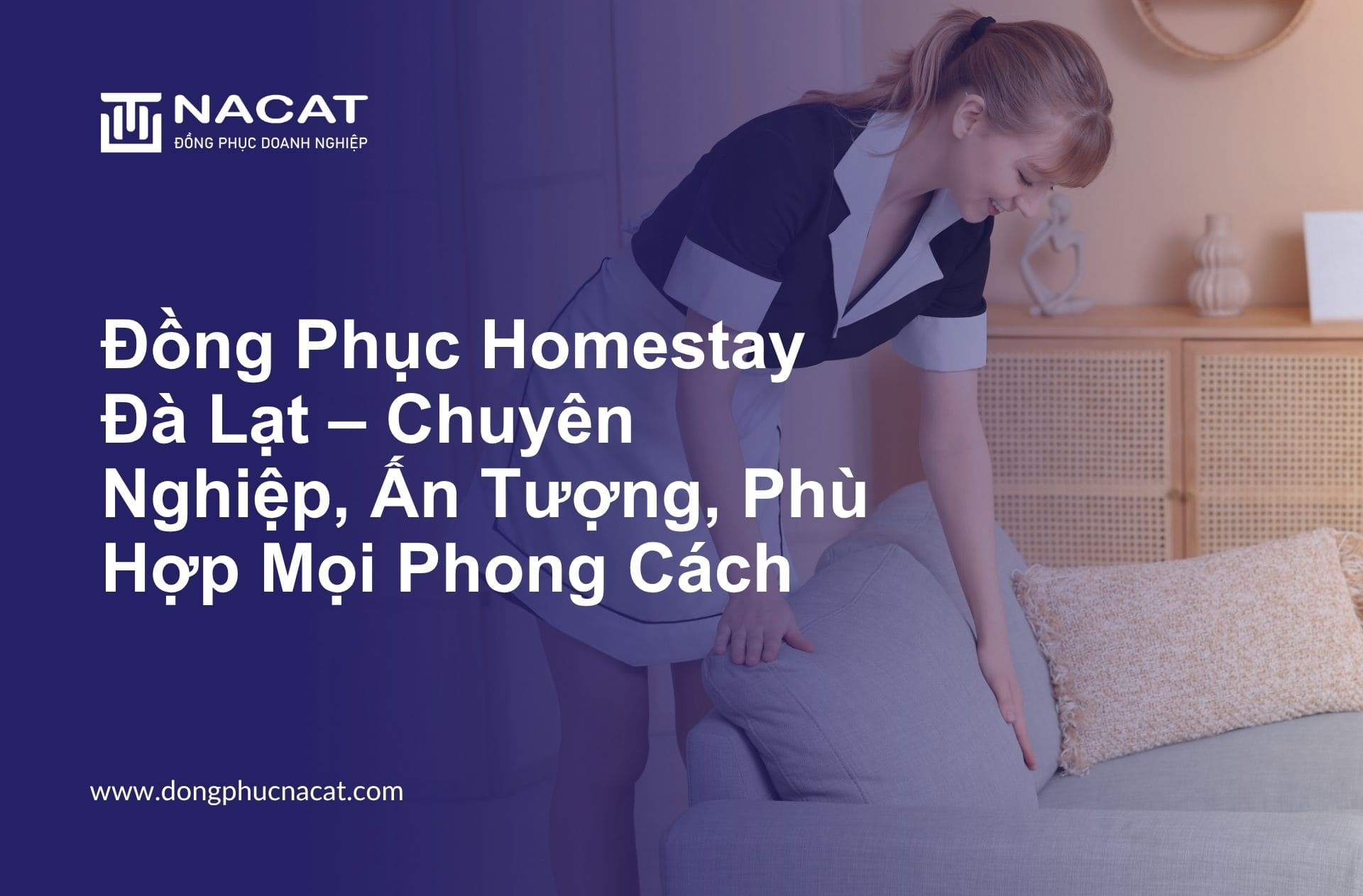 Đồng Phục Homestay Đà Lạt – Chuyên Nghiệp, Ấn Tượng, Phù Hợp Mọi Phong Cách
