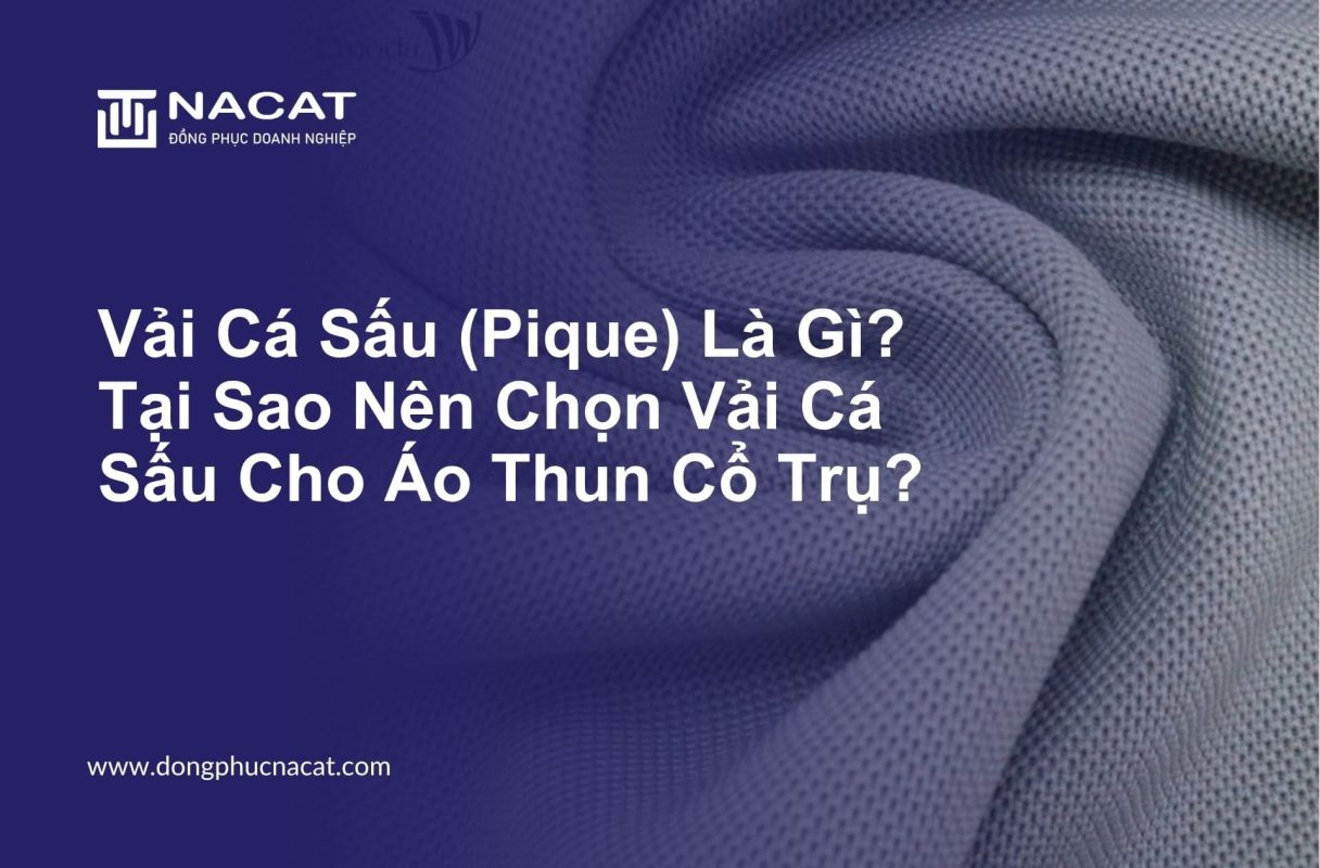 Vải Cá Sấu (Pique) Là Gì Tại Sao Nên Chọn Vải Cá Sấu Cho Áo Thun Cổ Trụ